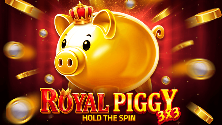 3x3 Royal Piggy: Hold the Spin