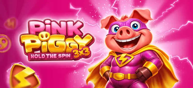 3x3 Pink Piggy: Hold the Spin